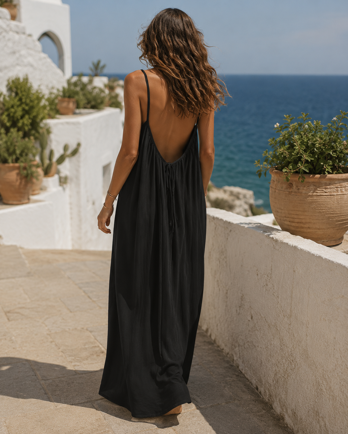 Mónica - Vestido Largo Favorecedor y Versátil