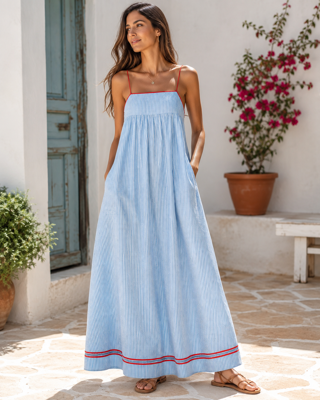 Clara - Vestido Largo Fresco y Favorecedor