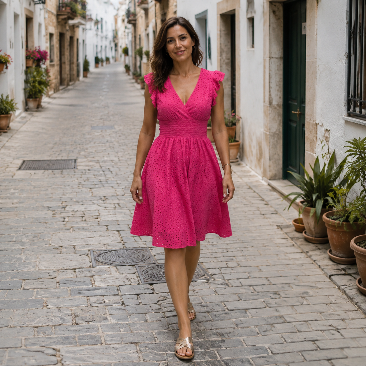 Alessandra - Vestido Favorecedor Versátil