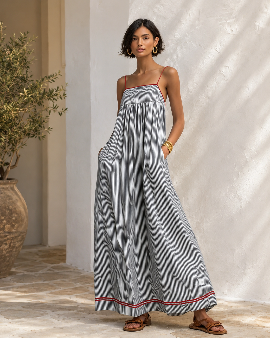 Clara - Vestido Largo Fresco y Favorecedor