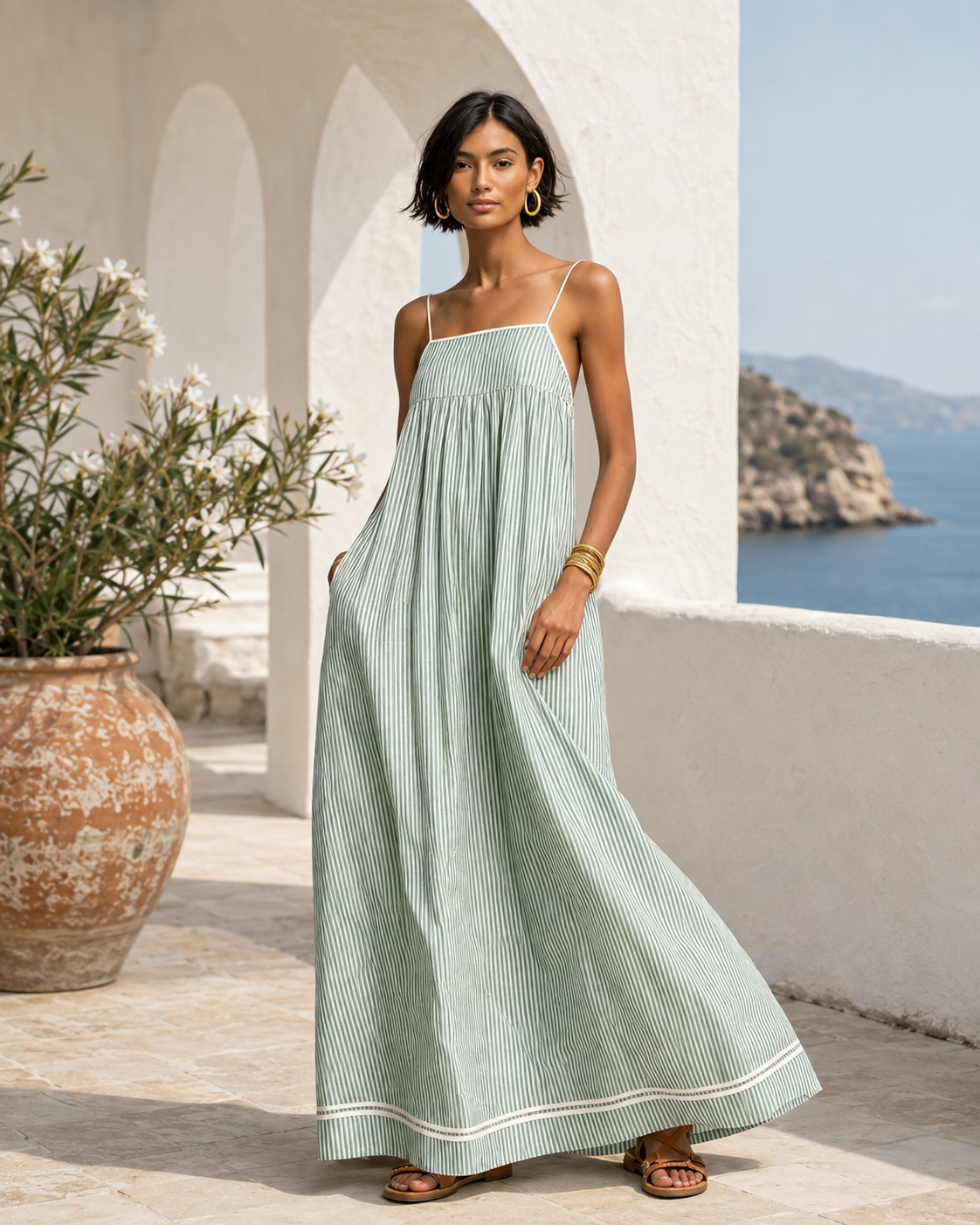 Clara - Vestido Largo Fresco y Favorecedor