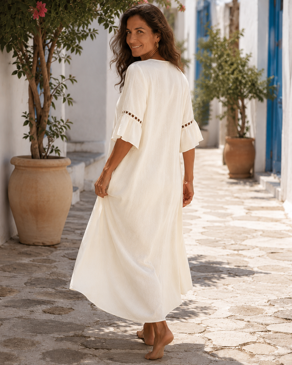 Elena - Vestido Largo Fresco y Favorecedor