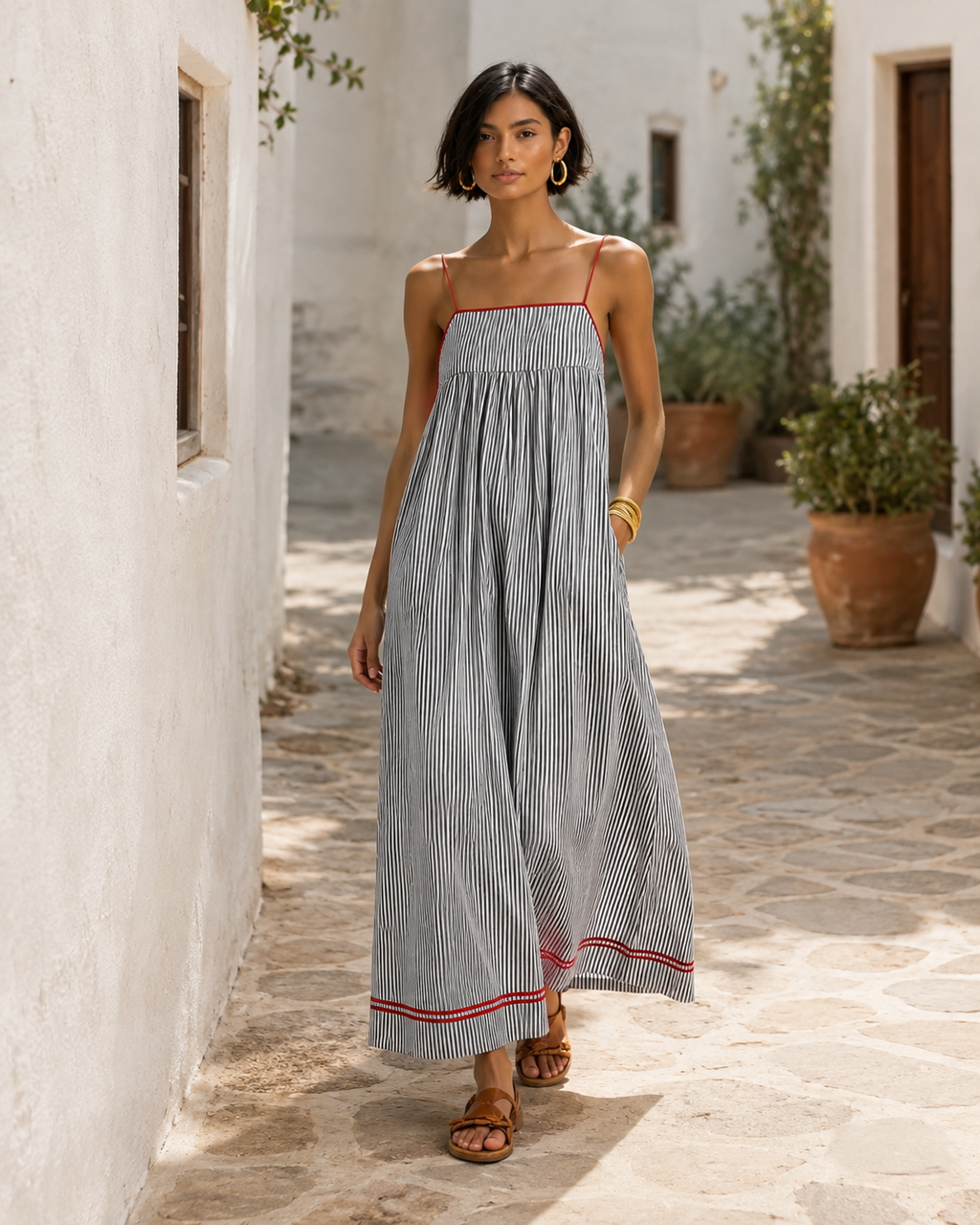 Clara - Vestido Largo Fresco y Favorecedor