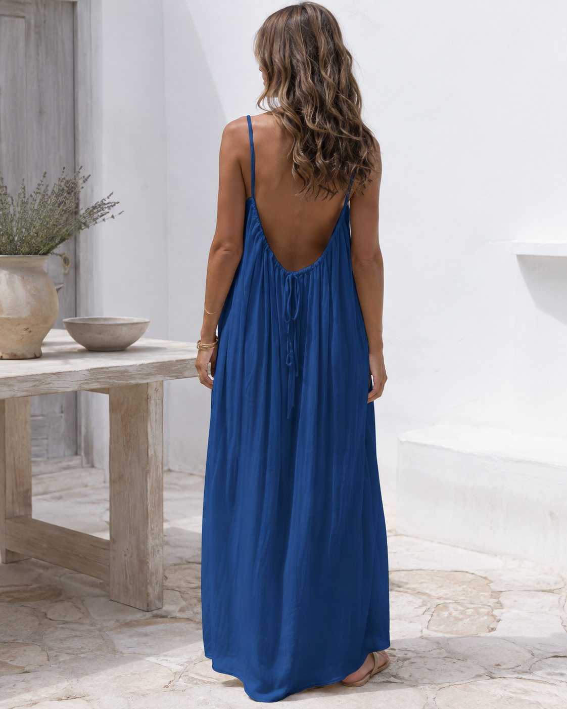 Mónica - Vestido Largo Favorecedor y Versátil