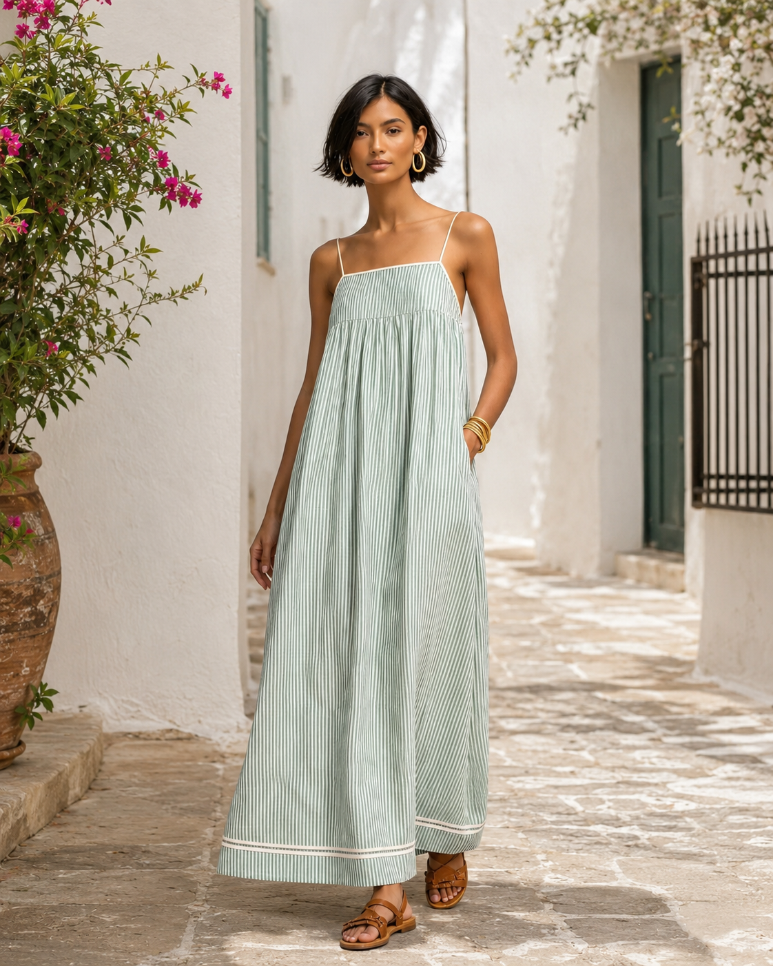 Clara - Vestido Largo Fresco y Favorecedor