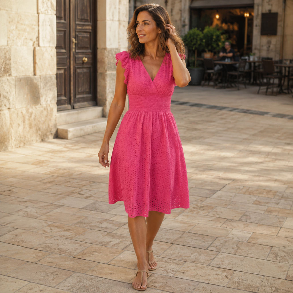 Alessandra - Vestido Favorecedor Versátil