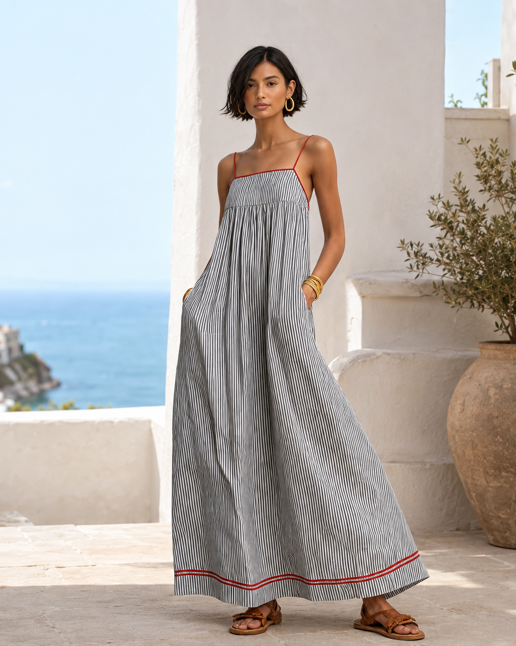 Clara - Vestido Largo Fresco y Favorecedor