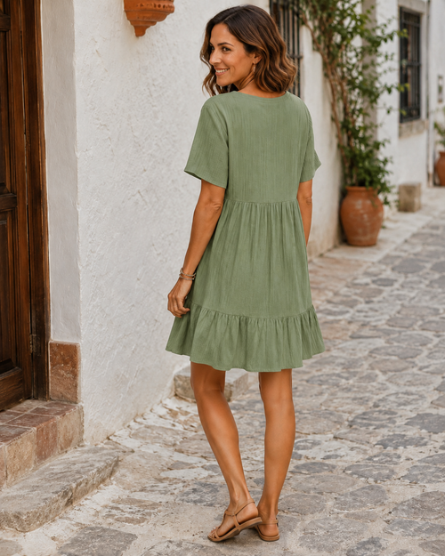 Amalia - Vestido Favorecedor Versátil
